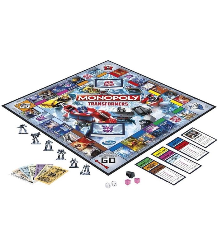 بازی مونوپولی هزبرو ترنسفورمرز Monopoly transformers edition