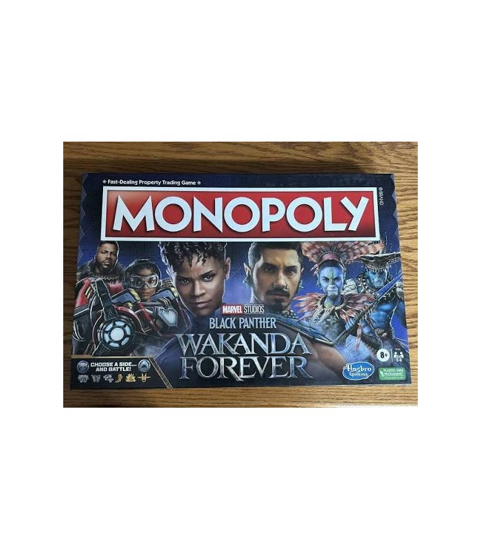 بازی مونوپولی هزبرو پلنگ سیاه واکاندا فوراور Wakanda forever Black Panther