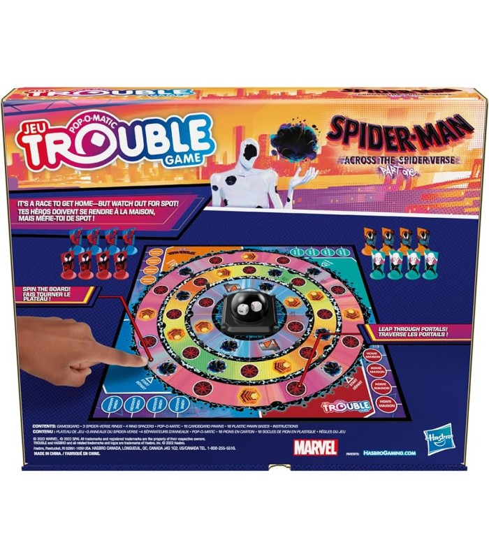 بازی ترابل گیم اسپایدرمن Trouble game spiderman