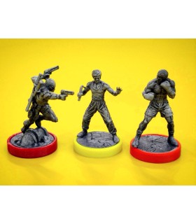فیگور شخصیت های بازی بی همتا آنمچد بروس لی و ددپول Unmatched: Lee and Deadpool Figure Pack