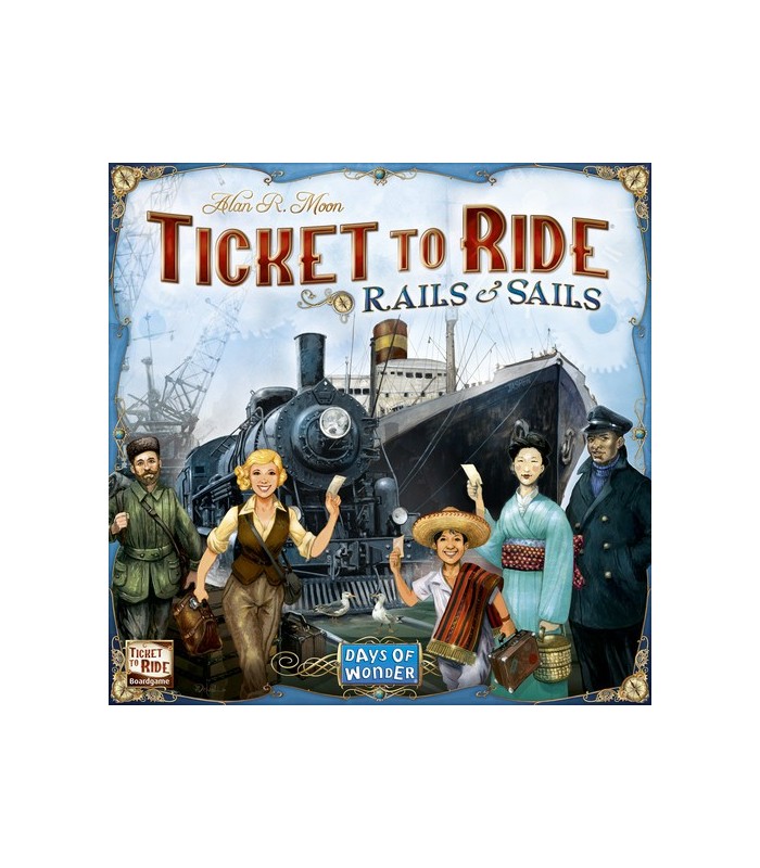 بلیت حرکت: قطار و قایق (Ticket to Ride: Rails & Sails)