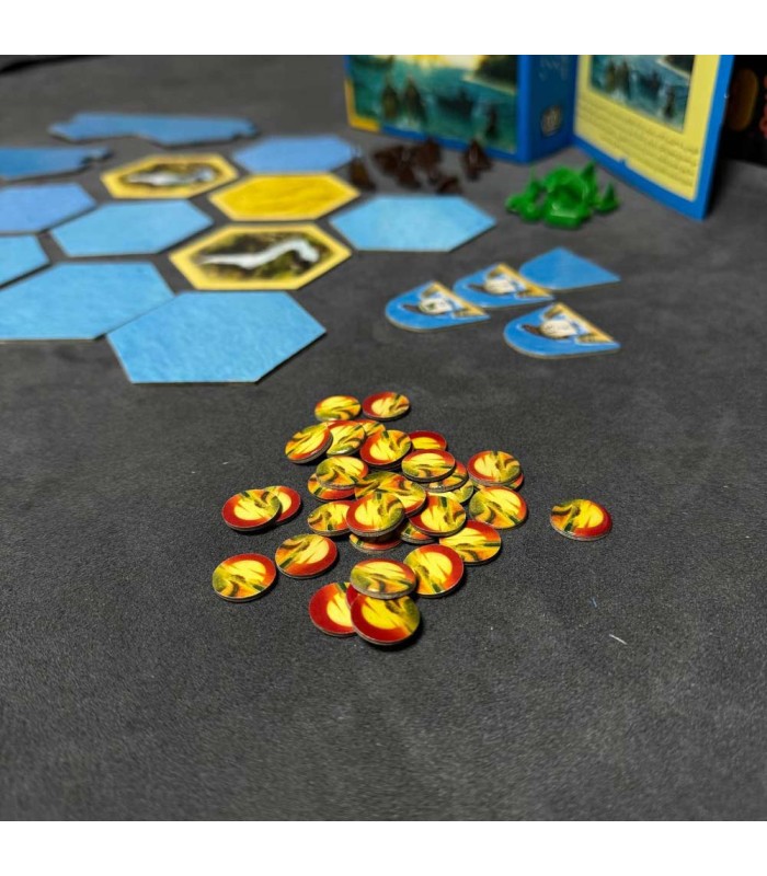توسعه 5 و 6 نفره مهاجران کاتان دریانوردان گیم باکسز Catan Seafarers: 5-6 Player Extension