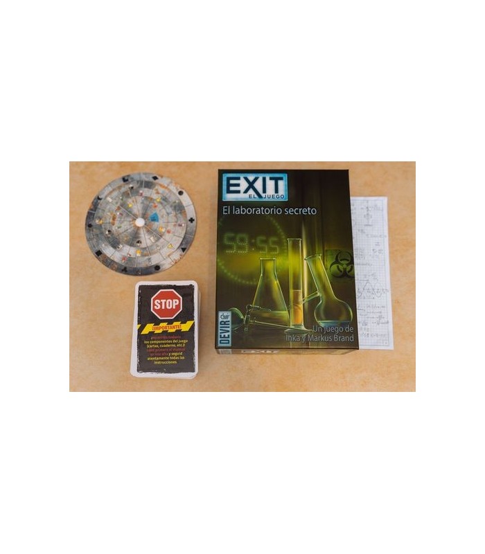 خروج: آزمایشگاه مخفی (Exit: The Game The Secret Lab)