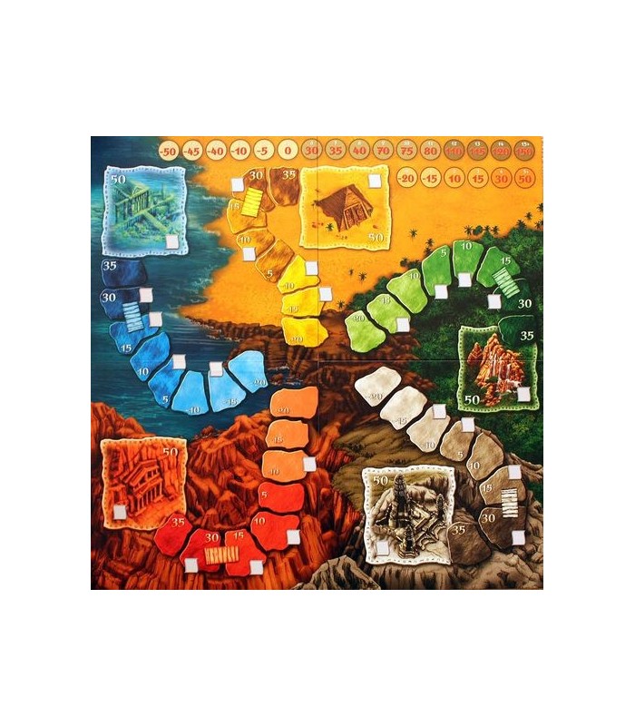 شهرهای گمشده: نسخه رومیزی (Lost Cities: The Board Game)