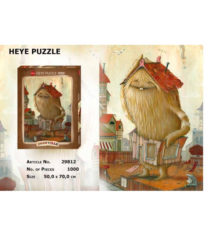 پازل 1000 تکه (Zozo Neighbourhood)