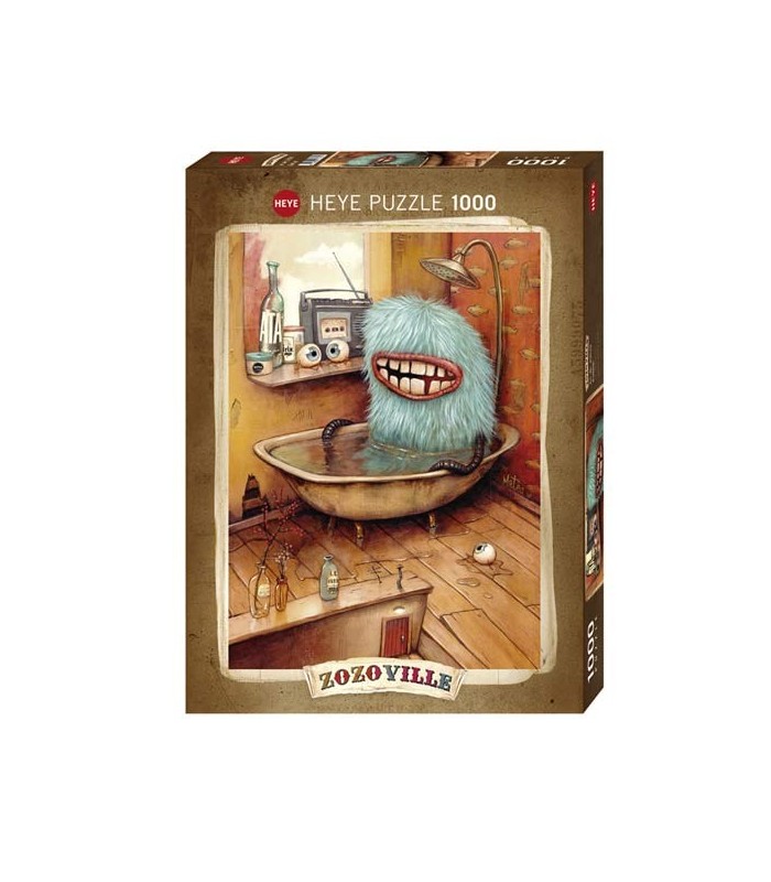 پازل 1000 تکه (Zozoville Bathtub)