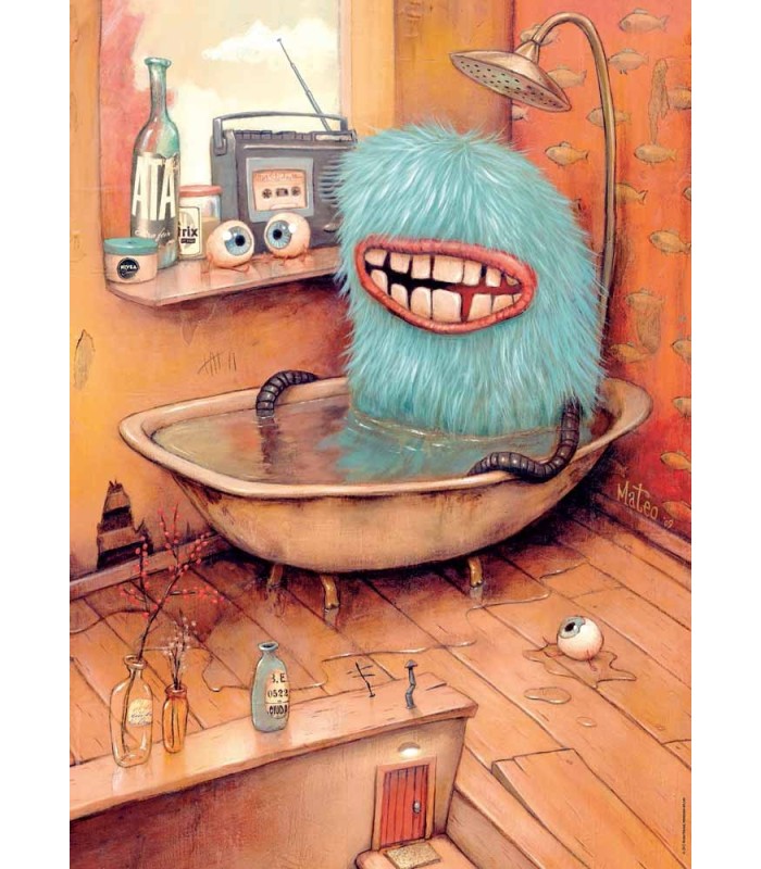 پازل 1000 تکه (Zozoville Bathtub)