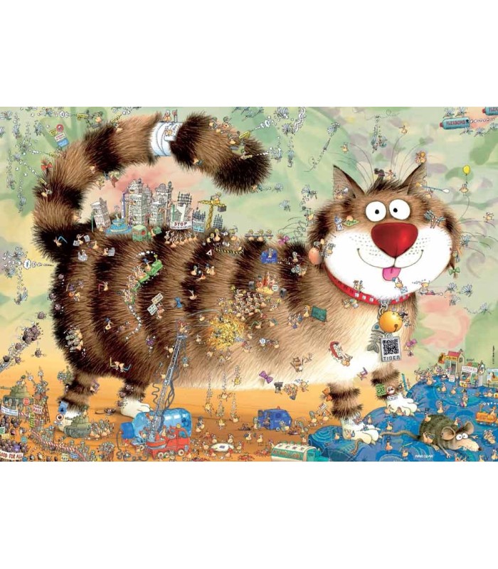 پازل 1000 تکه (Degano Cats Life)