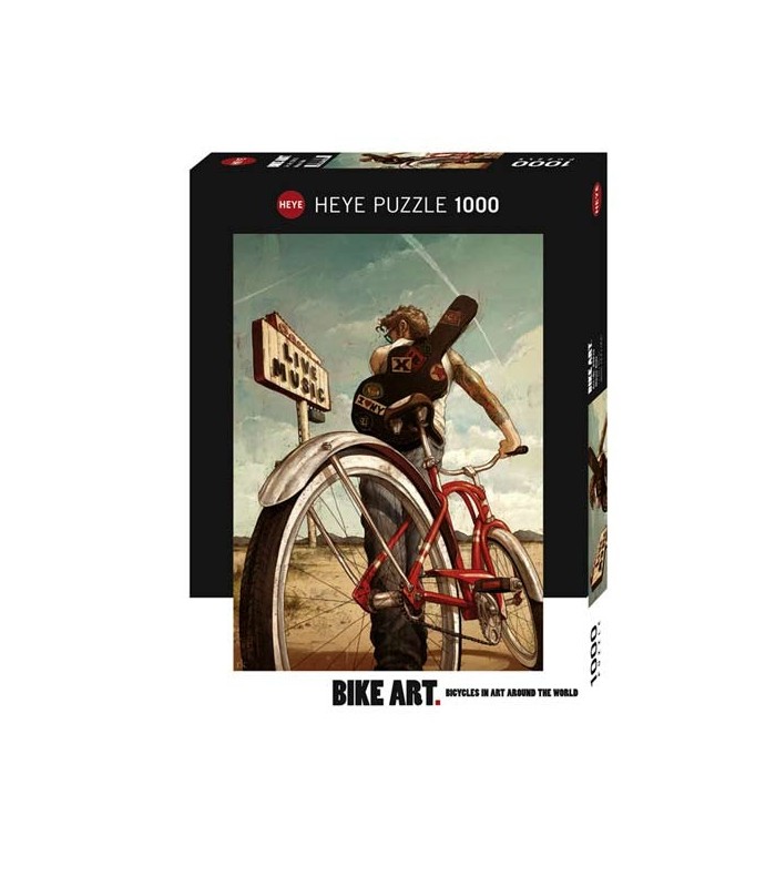 پازل 1000 تکه (Bike Art Music)