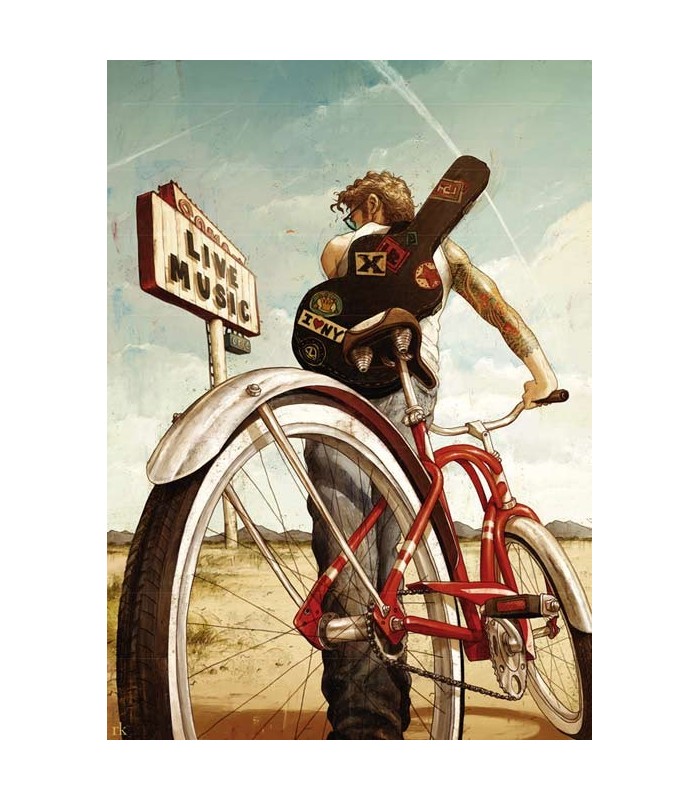 پازل 1000 تکه (Bike Art Music)