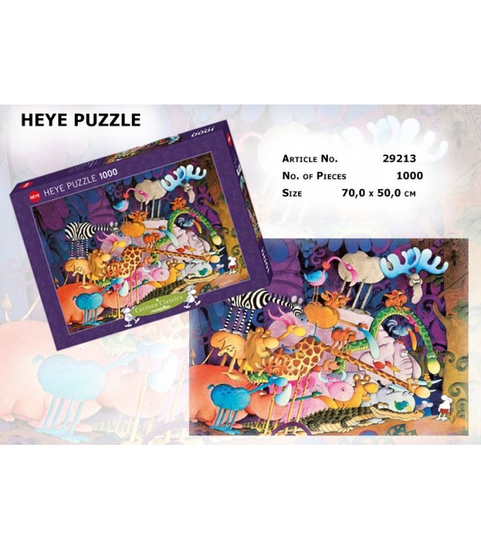 پازل 1000 تکه (Mordillo Tarzan)