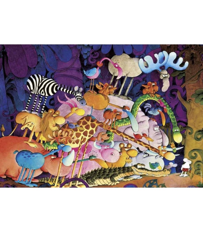 پازل 1000 تکه (Mordillo Tarzan)