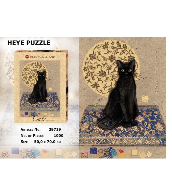 پازل 1000 تکه (Black Cat)