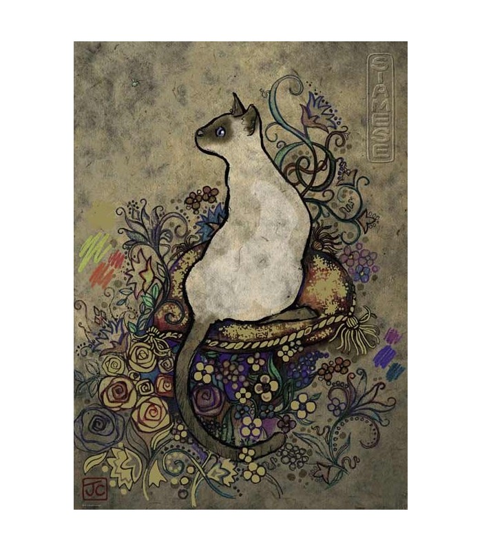 پازل 1000 تکه (Cats Siamese)