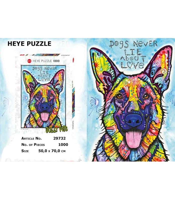 پازل 1000 تکه (Dogs Never Lie)