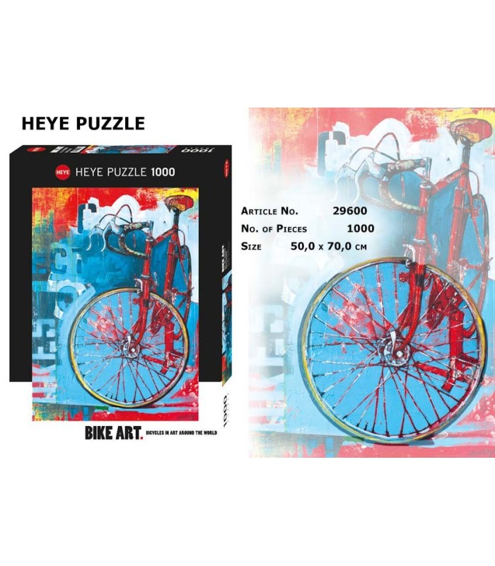 پازل 1000 تکه (Bike Art Red Ltd)