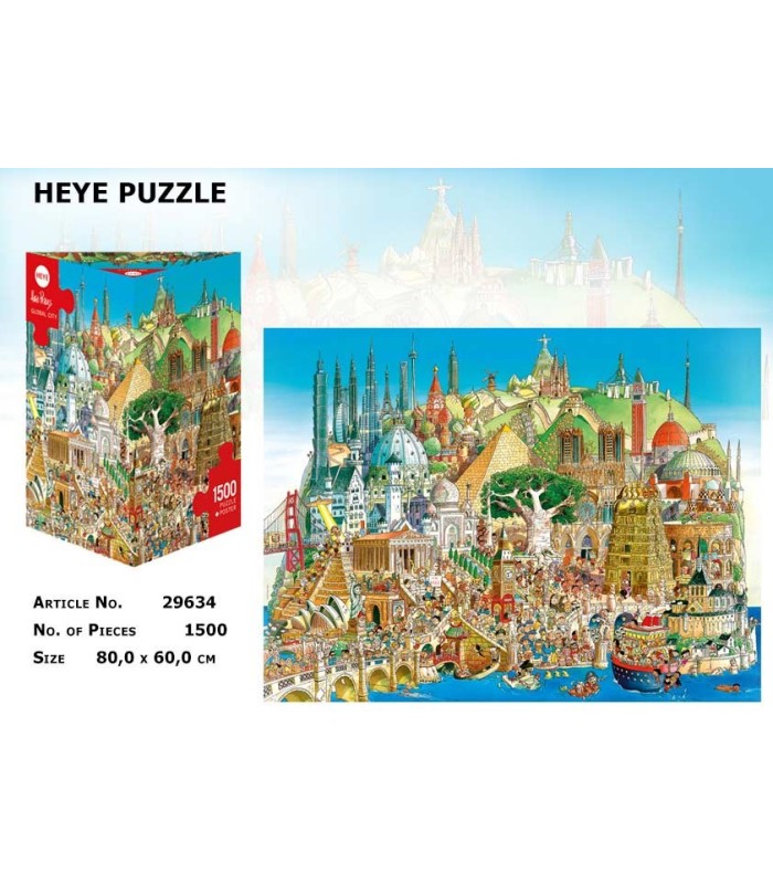 پازل 1500 تکه (Global City)