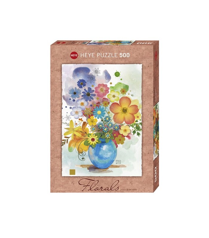 پازل 500 تکه (Florals Blue)