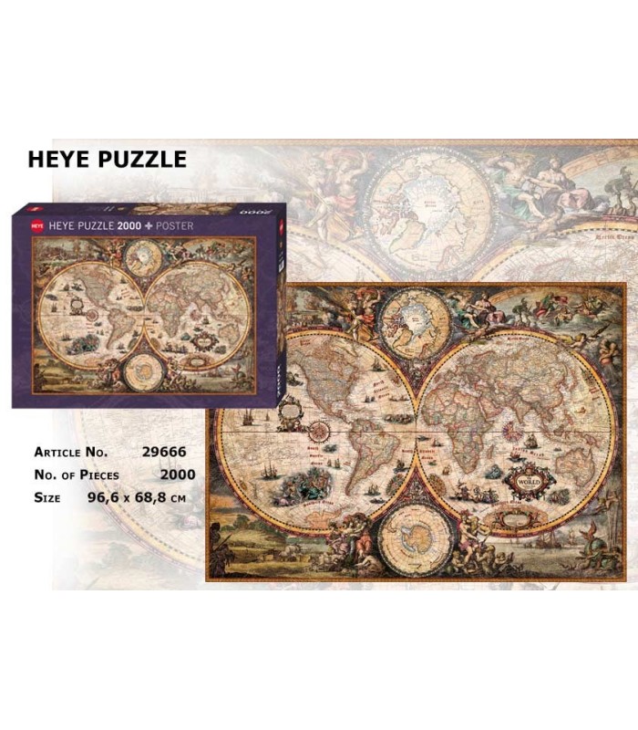 پازل 2000 تکه (Vintage World)