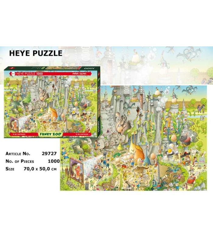 پازل 1000 تکه (Degano Jurassic)