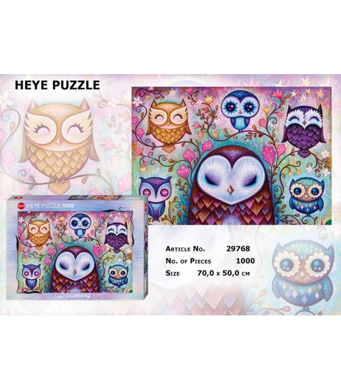 پازل 1000 تکه (Great Big Owl)
