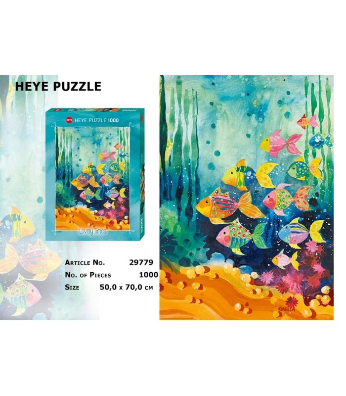 پازل 1000 تکه (Shoal of Fish)