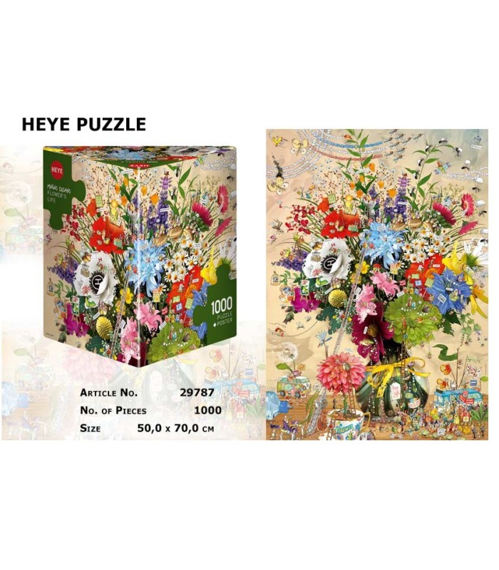 پازل 1000 تکه (Flowers Life)