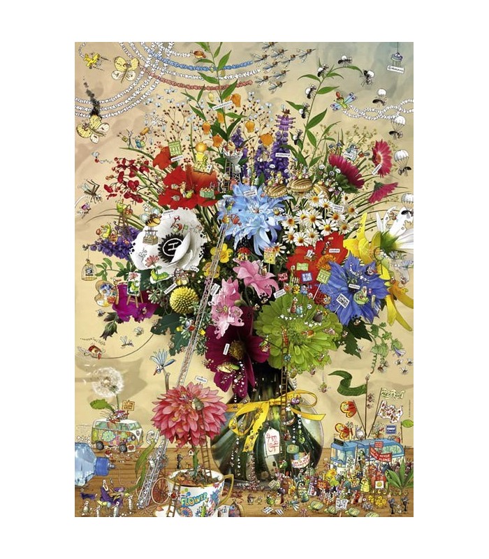 پازل 1000 تکه (Flowers Life)