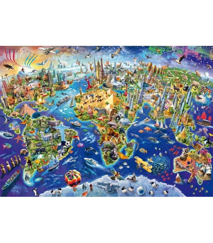 پازل 1000 تکه (Discover the World)