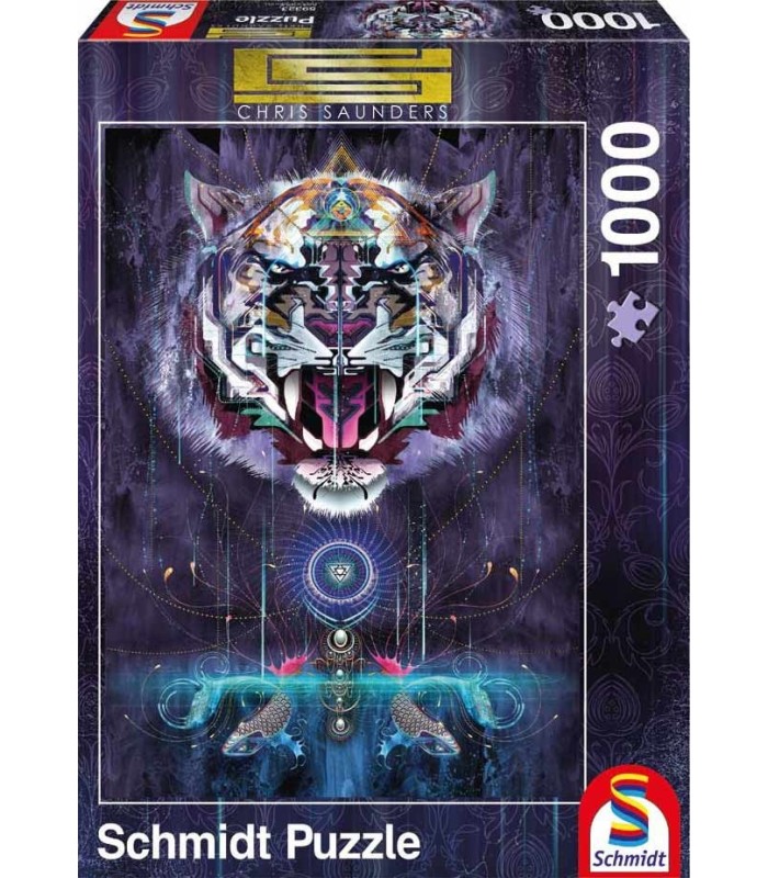 پازل 1000 تکه (SNARLING TIGER)