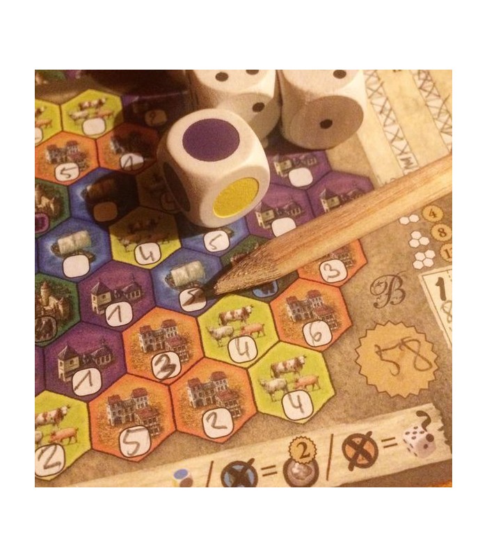 قلعه های برگاندی نسخه تاسی (The Castles of Burgundy: the Dice game)