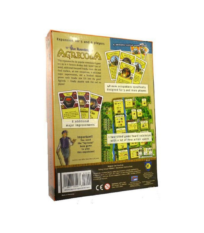 اگریکولا توسعه 5 و 6 نفره (Agricola 5,6 player)