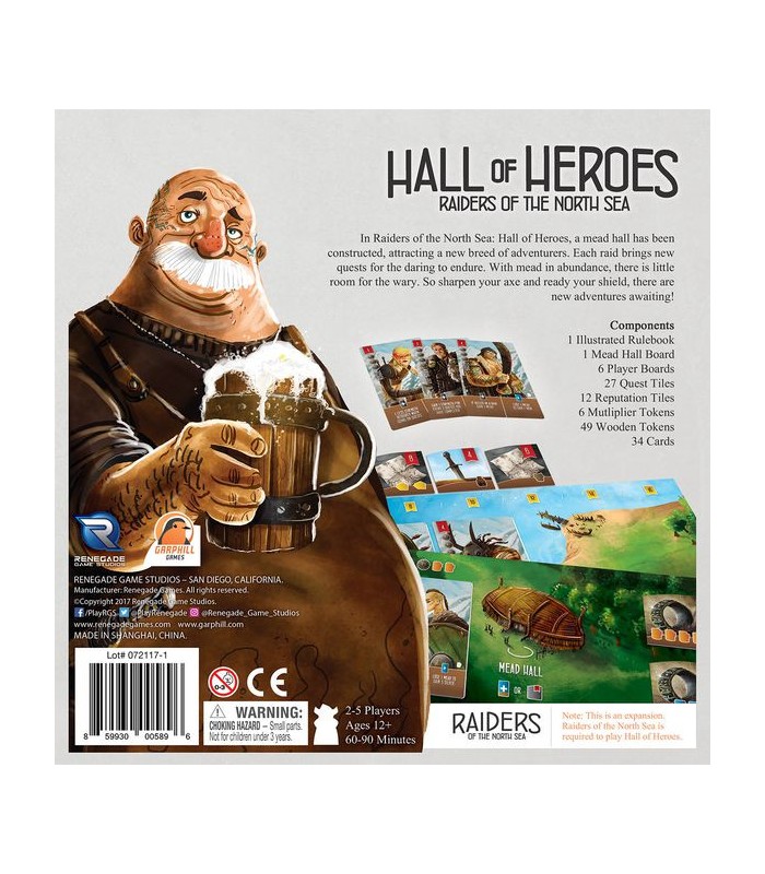 مهاجمان دریای شمال: تالار قهرمانان (Raiders of the North Sea: Hall of Heroes)