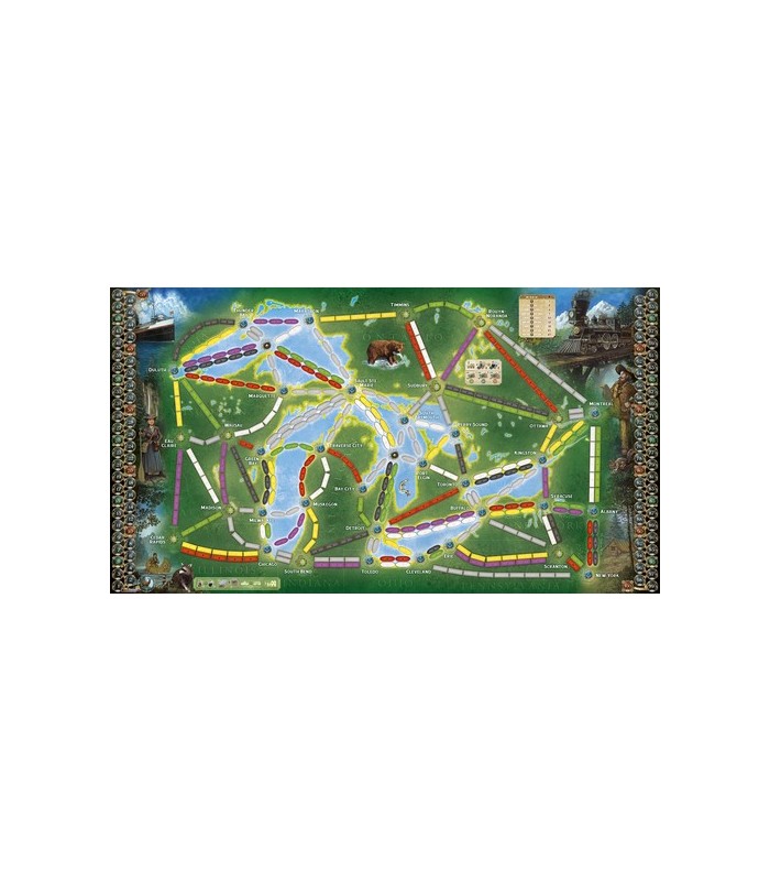 بلیت حرکت: قطار و قایق (Ticket to Ride: Rails & Sails)