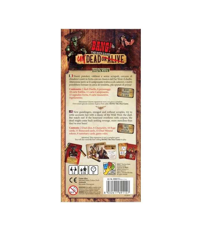 BANG! The Dice Game: Undead or Alive