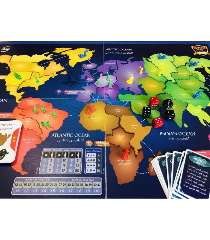 بازی ایرانی ریسک (Risk)