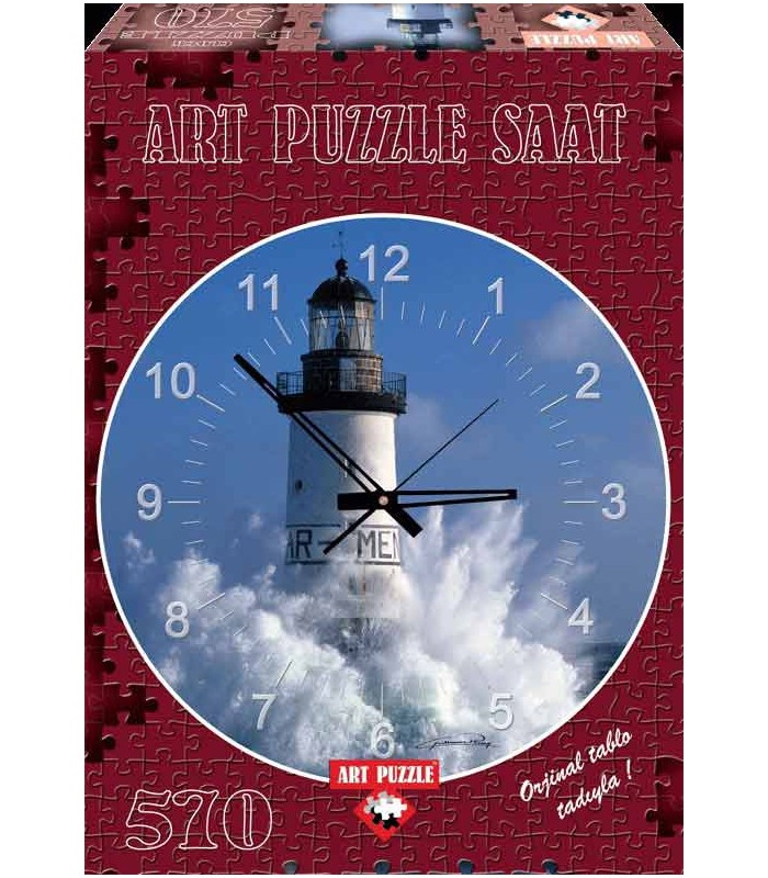 پازل 570 تکه ساعتی ar men lighthouse