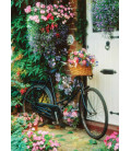 پازل 500تکه Bicycle & Flowers