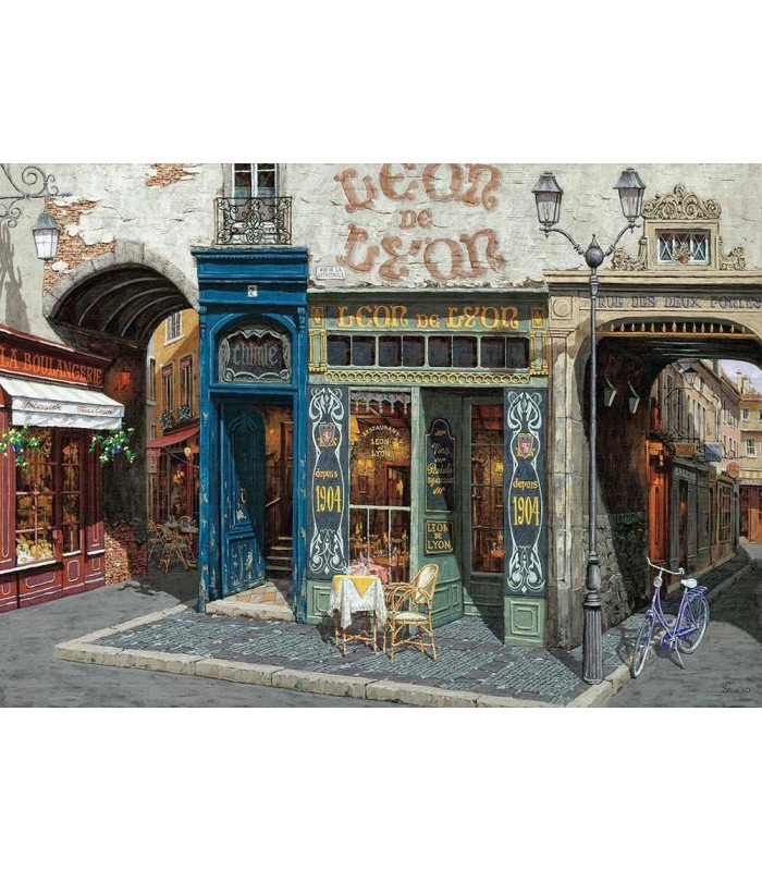 پازل  500تکه  Cafe Leon