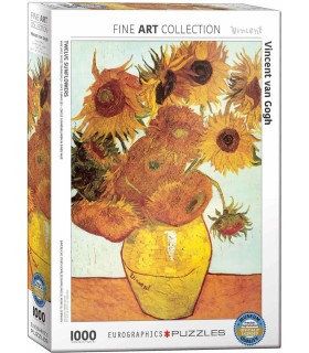 پازل 1000 تکه Twelve Sunflowers