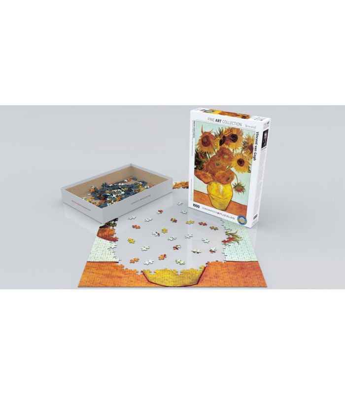 پازل 1000 تکه Twelve Sunflowers