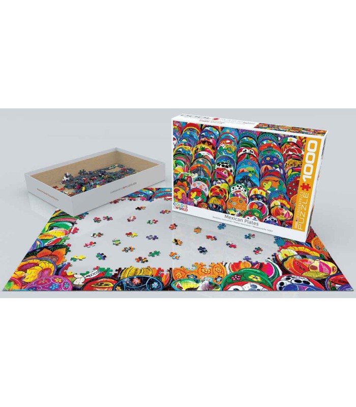 پازل 1000 تکه Mexican Plates