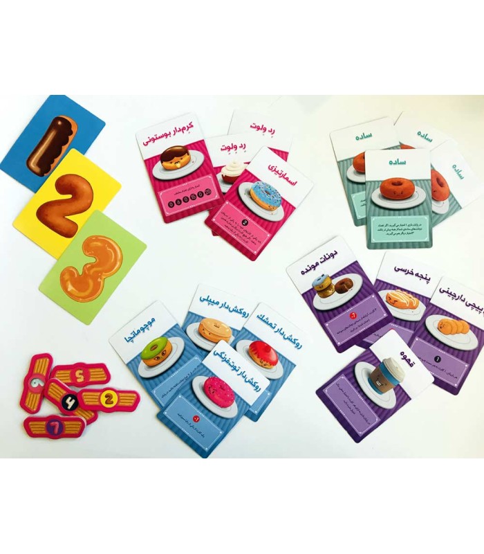 بازی ایرانی دونات بار (go nuts for donuts)