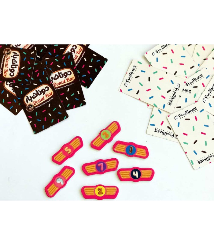 بازی ایرانی دونات بار (go nuts for donuts)