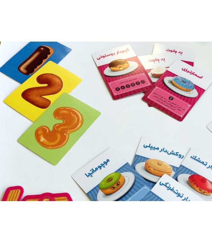 بازی ایرانی دونات بار (go nuts for donuts)