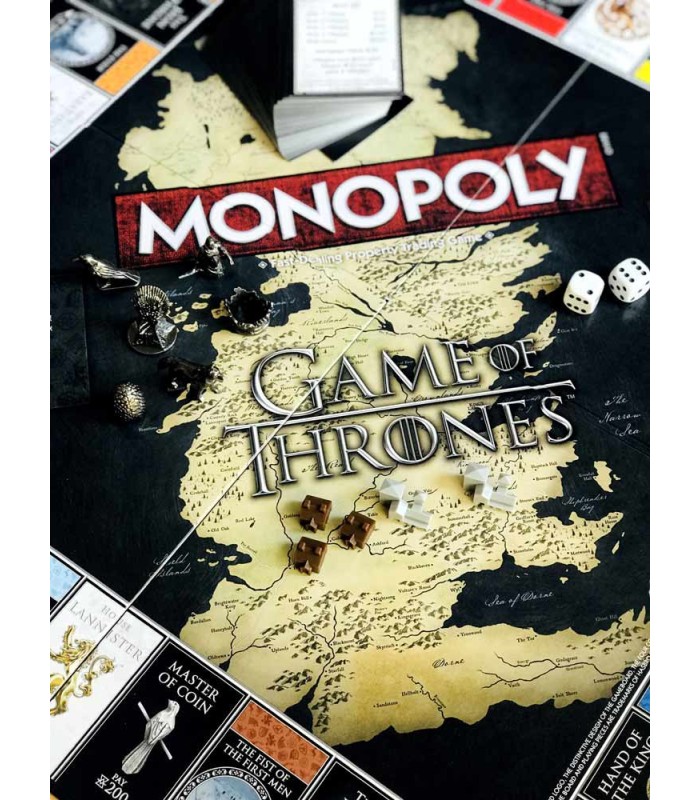 بازی مونوپولی گیم او ترونز (Monopoly Game of Thrones Collector's Edition)
