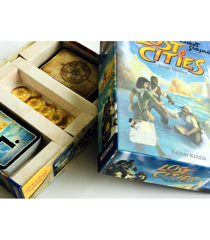 بازی ایرانی شهرهای گمشده: رقبا (Lost Cities: Rivals)