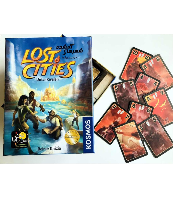 بازی ایرانی شهرهای گمشده: رقبا (Lost Cities: Rivals)