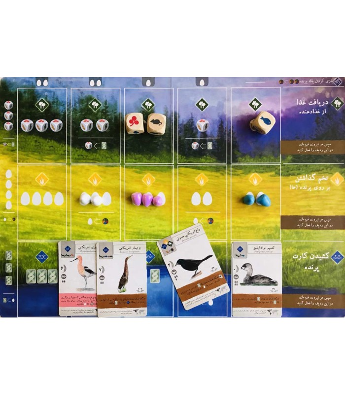 بازی ایرانی وینگسپن (Wingspan)