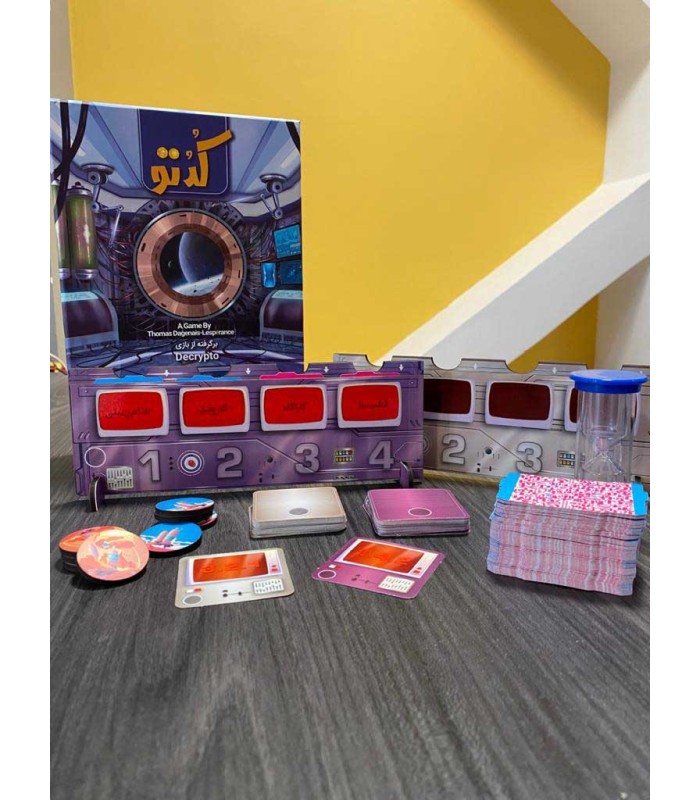 بازی ایرانی کدتو (Decrypto)